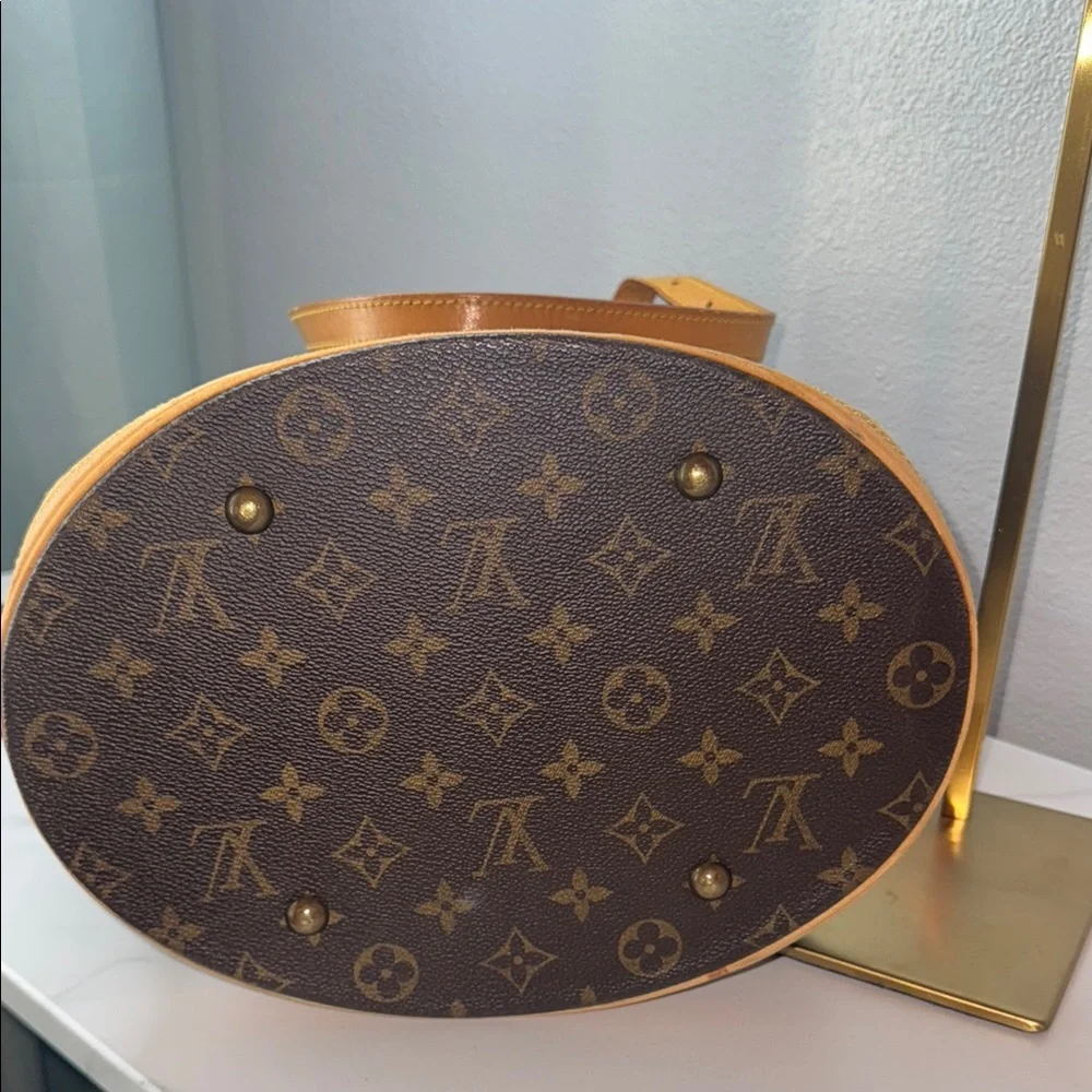 Vintage Louis Vuitton Monogram GM Bucket Tote Bag
